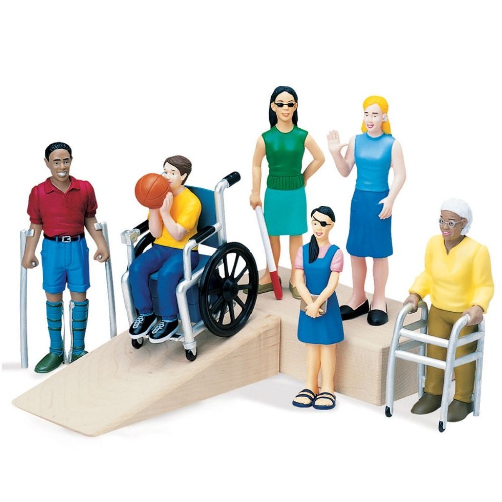 **NEW**  Block Play Friends With Diverse Abilities - Picture 3 of 5
